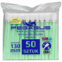 Dust-free cleaning sticks for heads 13cm, pack of 50 pcs